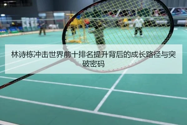 林诗栋冲击世界前十排名提升背后的成长路径与突破密码